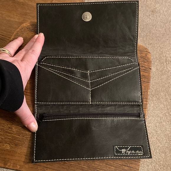 Holy Cow Couture Croc Bandit Wallet, Mini & Baby Buckaroo & Tassel Bundle w/DB - Picture 3 of 6